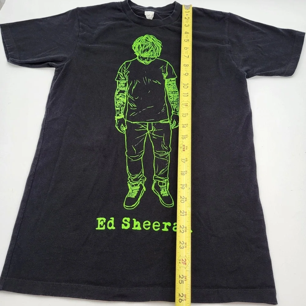 Ed Sheeran X Multiply Tour T-Shirt Size Small Black Double-Sided Concert Tee - Picture 8 of 9